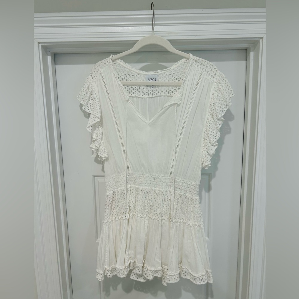 MISA Los Angeles White Dress